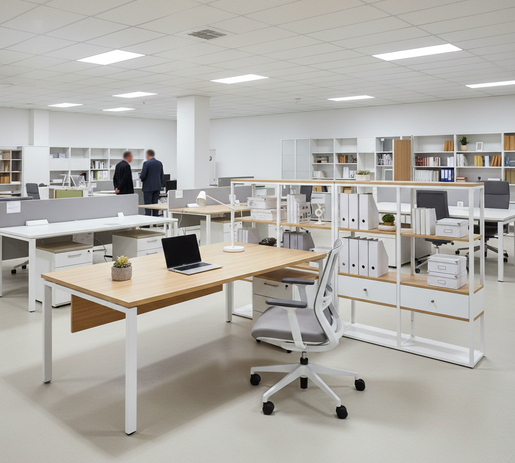 Office Furniture (Desks, Workstations, Storage)